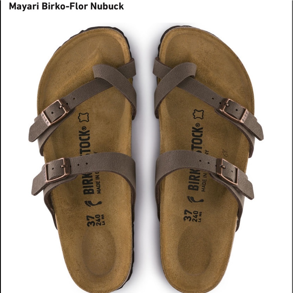 Birkenstock Mayari Birko-Flor Nuback - NO TRADE